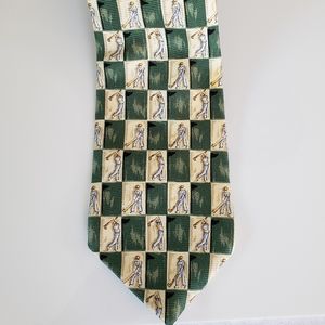 Men's Land's End Silk Golf Tie